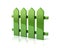 Green fence icon