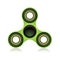 Green Fidget Spinner Focus Toy Illustration