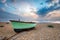 Green Fishing Boat at Lydd