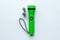 Green Flashlight with Battery