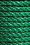 Green foil cord ribbon