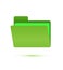 Green folder icon