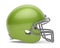 Green Football Helmet