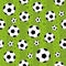 Green football pattern