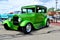 Green Ford Model A Touring Car