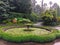Green fountain in Royal Botanical Garden
