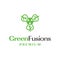 Green Fusion Energy Logo Design