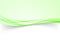 Green futuristic soft wave lines border background template