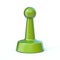 Green game pawn 3D