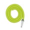 Green garden water hose