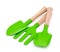 Green gardening tools