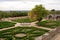 Green Gardens of the Friars, San Lorenzo de El Escorial in Spain