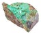 Green Garnierite stone nickel ore isolated