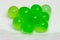Green Gelatinous Bubbles