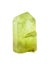 Green gemstone chrysolite