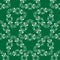 Green gentle seamless pattern