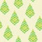 Green geometric abstract seamless pattern