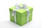 Green gift box