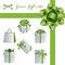 Green gift set