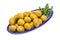 Green gigant olives