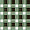 Green Gingham rhombus Buffalo Lumberjack luxury plaid tartan pattern Vector Memphis style vintage Seamless shape fun funny textile