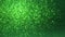 Green glitter background with sparkling texture.
