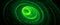 Green glowing spinning spreader abstract widescreen background