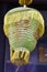 Green Gold Paper Chinese Lantern