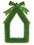 Green grass house frame