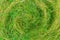 Green grass texture and background centralization circular shape