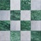 Green and gray marble parquet texture background