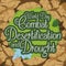 Green Greeting and Water to Combat Desertification and Drought Day, Vector Illustration