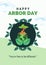 Green Happy Arbor Day Flyer