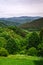 The green hills of Alsace, France