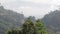 Green hills of the outskirts of Kandy. Sri Lanka.