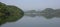 Green hills surrounding Lake Begnas