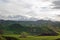 Green hills and Taranaki of the forgotten world highway, New Zealand