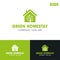 Green Home Stay Logo / Icon Vector Design Business Logo Idea
