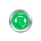 Green Hotline support contact communication concept button