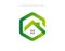 Green House letter G logo icon design element template