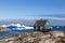 Green house in Qeqertarsuaq, Greenland