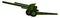 Green howitzer, illustration, vector