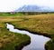 Green Iceland landscape Snaefellsnes