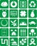 Green icons