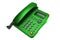 Green IP office phone isolated