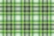 Green ireland check plaid fabric seamless pattern