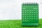 The Green January 2023 Monthly desk calendar for 2023 year on grass