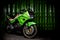 Green Kawasaki KR150SE Ultra sports Full modified.