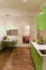 Green kitchen