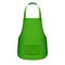 Green kitchen apron